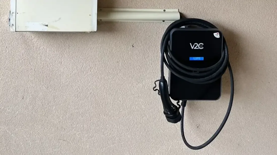 Borne de recharge IRVE à Montpellier