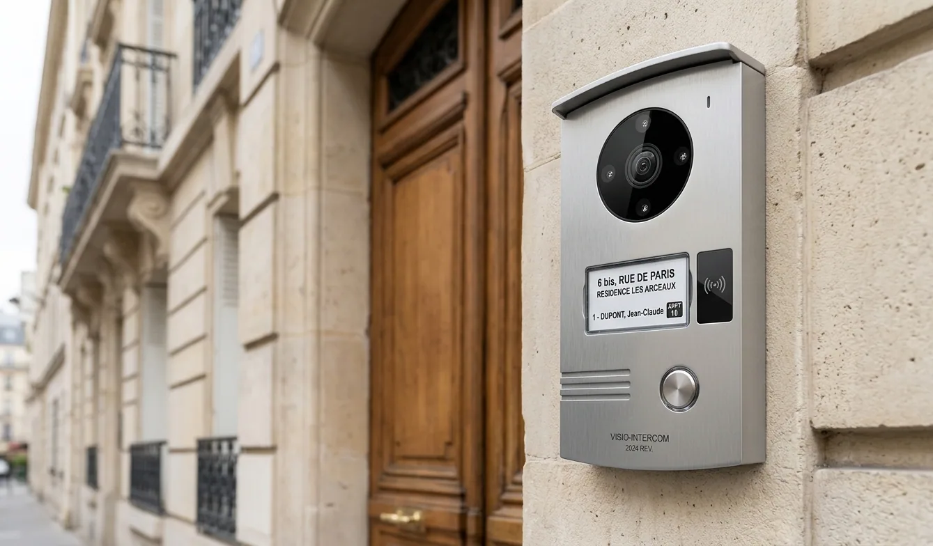 Interphone et visiophone à Montpellier — après (chantier 5) Interphone et visiophone à Montpellier — après (chantier 5)