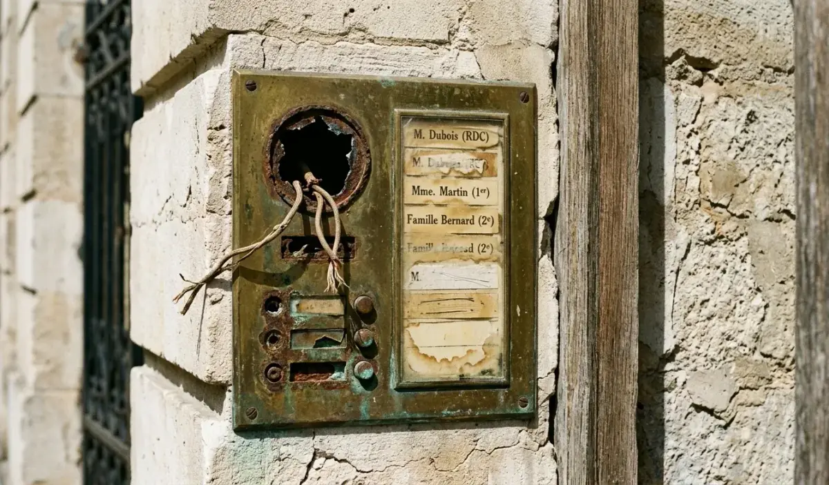 Interphone et visiophone à Montpellier — avant (chantier 5) Interphone et visiophone à Montpellier — avant (chantier 5)